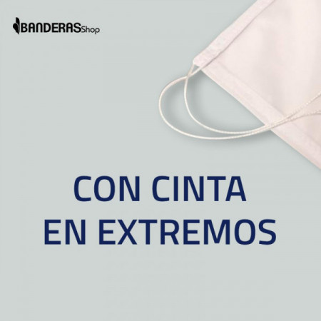 Pancarta con cinta ambos...